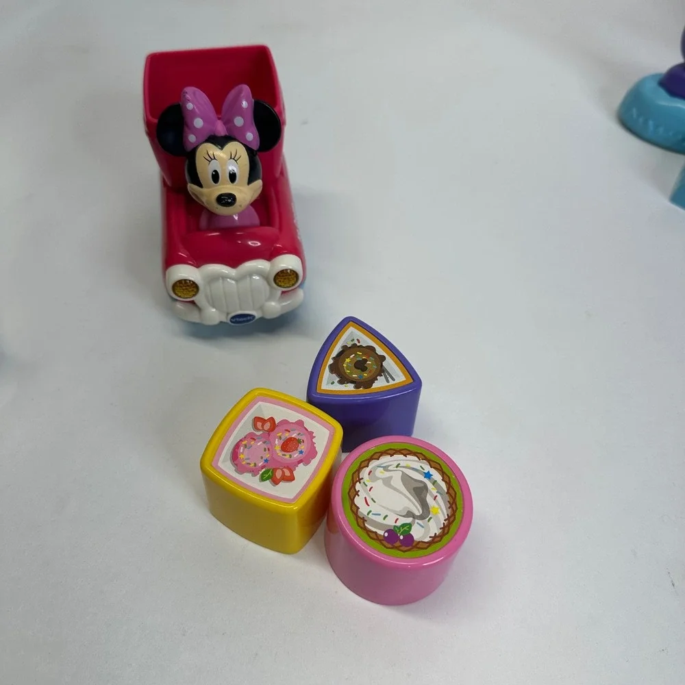 VTech Go Go Smart Wheels Disney Mickey Choo-Choo Express Minnie Ice Cream 9 Cars